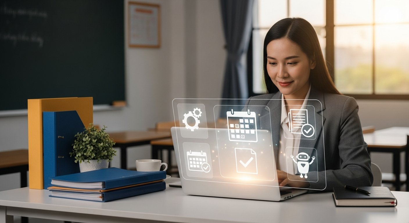 Tự động hóa công việc hành chính cho giáo viên với AI